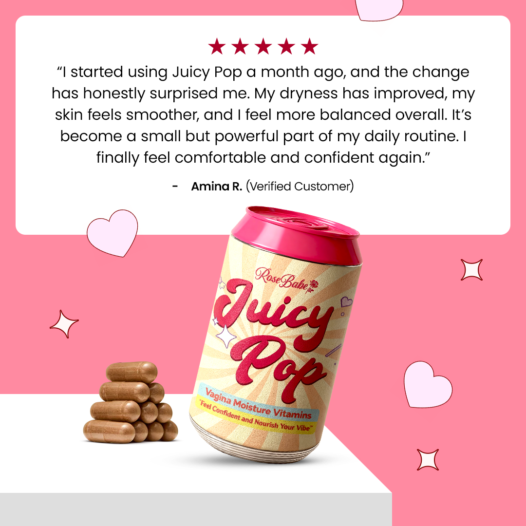 JUICY POP - VAGINA MOISTURE VITAMINS