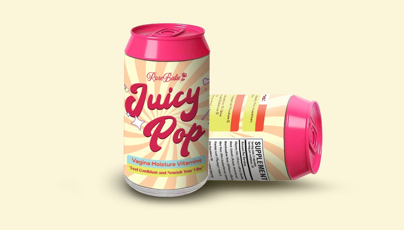 JUICY POP - VAGINA MOISTURE VITAMINS