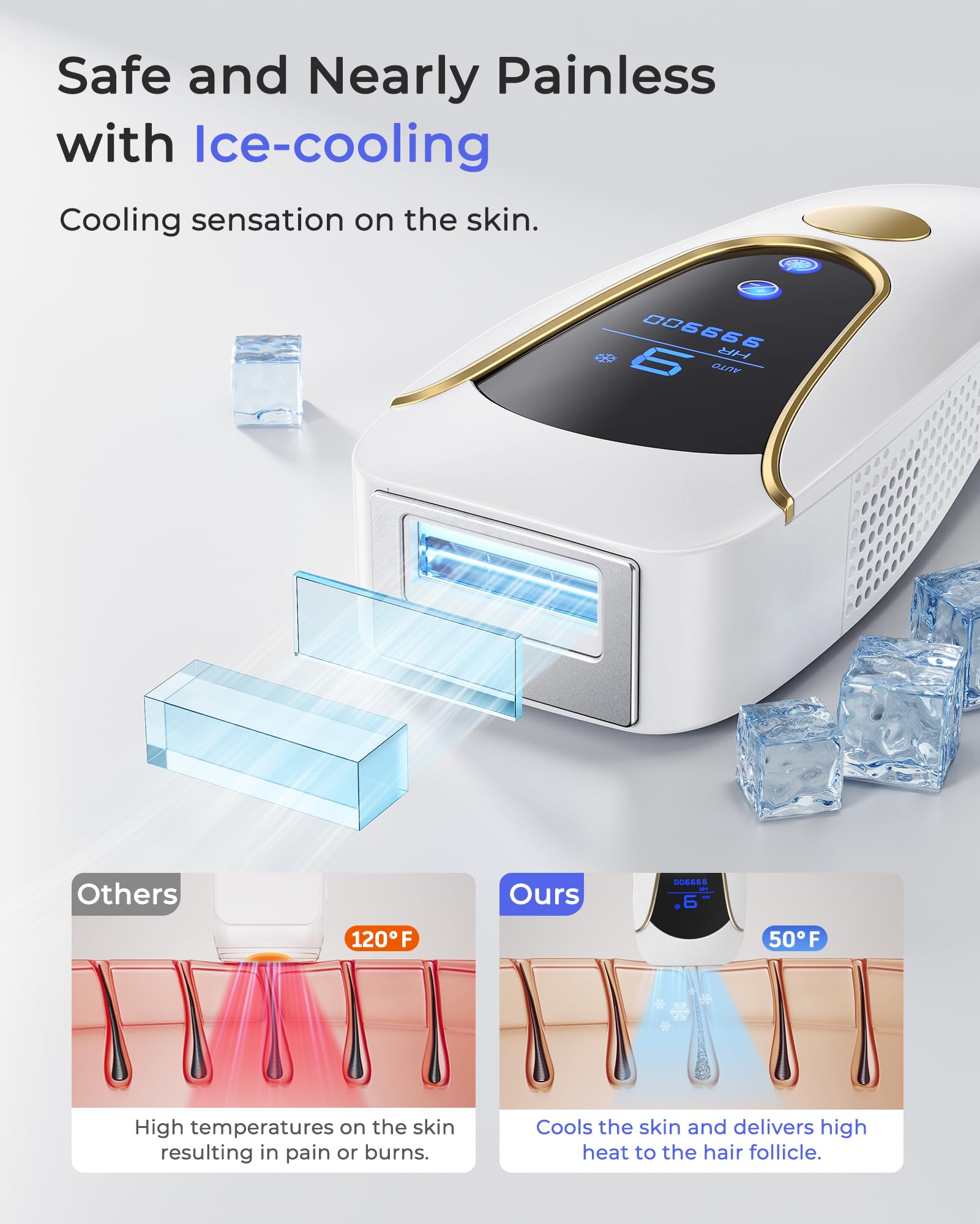 PERMANANT LASER HAIR REMOVER
