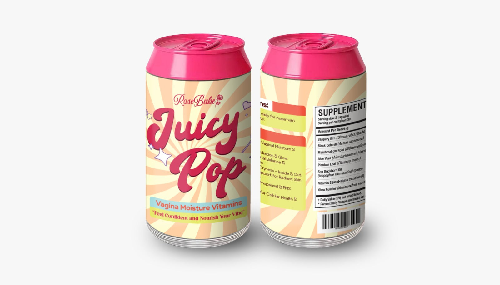 JUICY POP - VAGINA MOISTURE VITAMINS