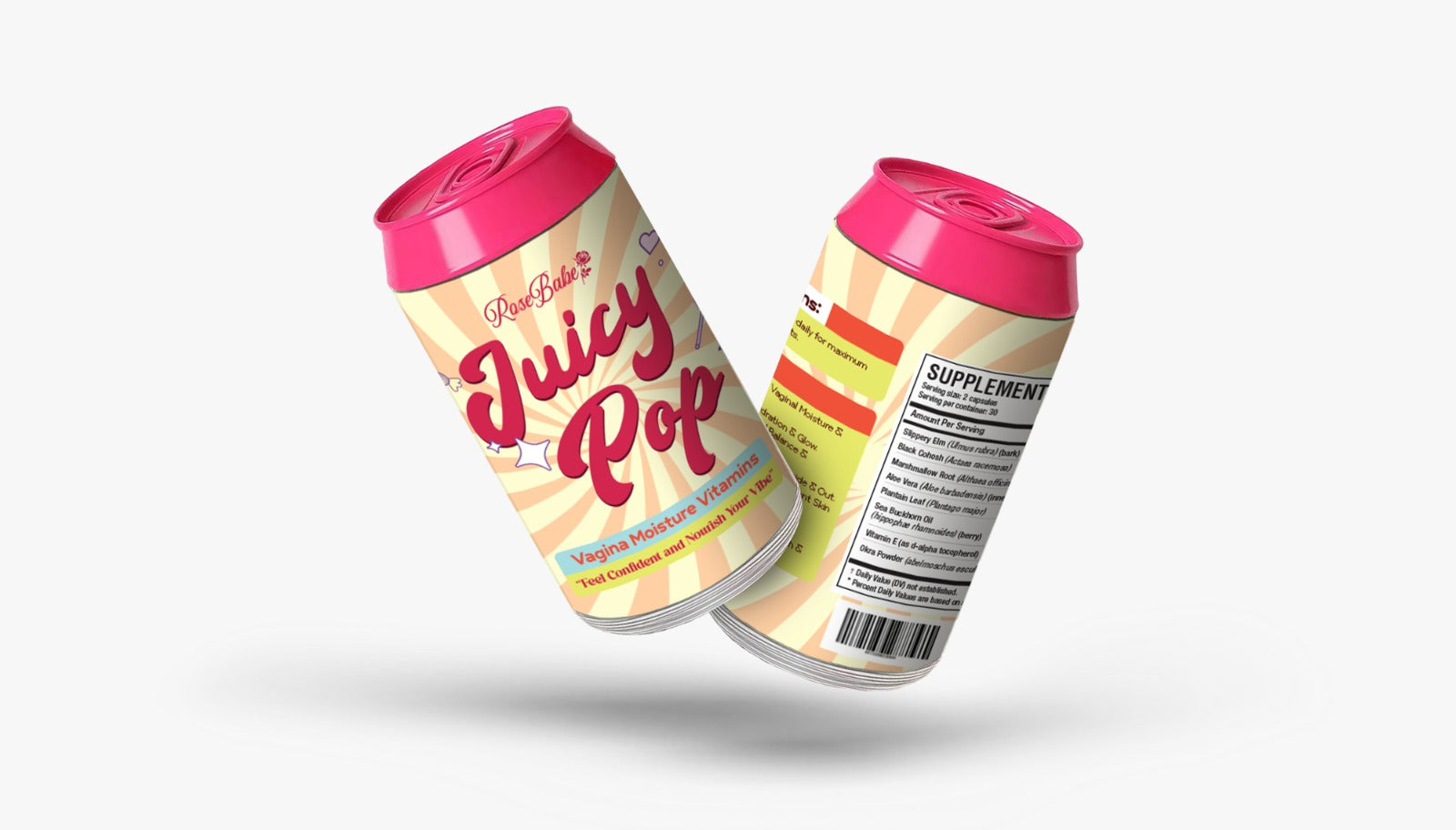 JUICY POP - VAGINA MOISTURE VITAMINS